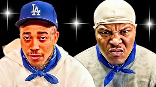🔥 Rollin 100s Crip Crashed Out On J-Hood's Over L.A County Jail Fade - No Jumper Rapper Carson Crip 