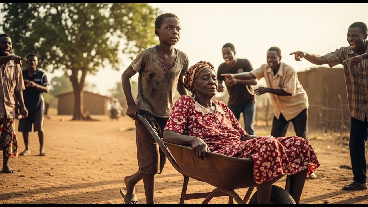 Watu Walimcheka Alipomsukuma Mama Mzee kwaTOROLI , Bila kujua ni BILIONEA! 💔🛒💰