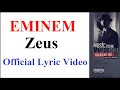 Eminem - Zeus (Official Lyric video)