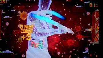 Fruit Ninja kinect-Arcade Mode(Christmas)