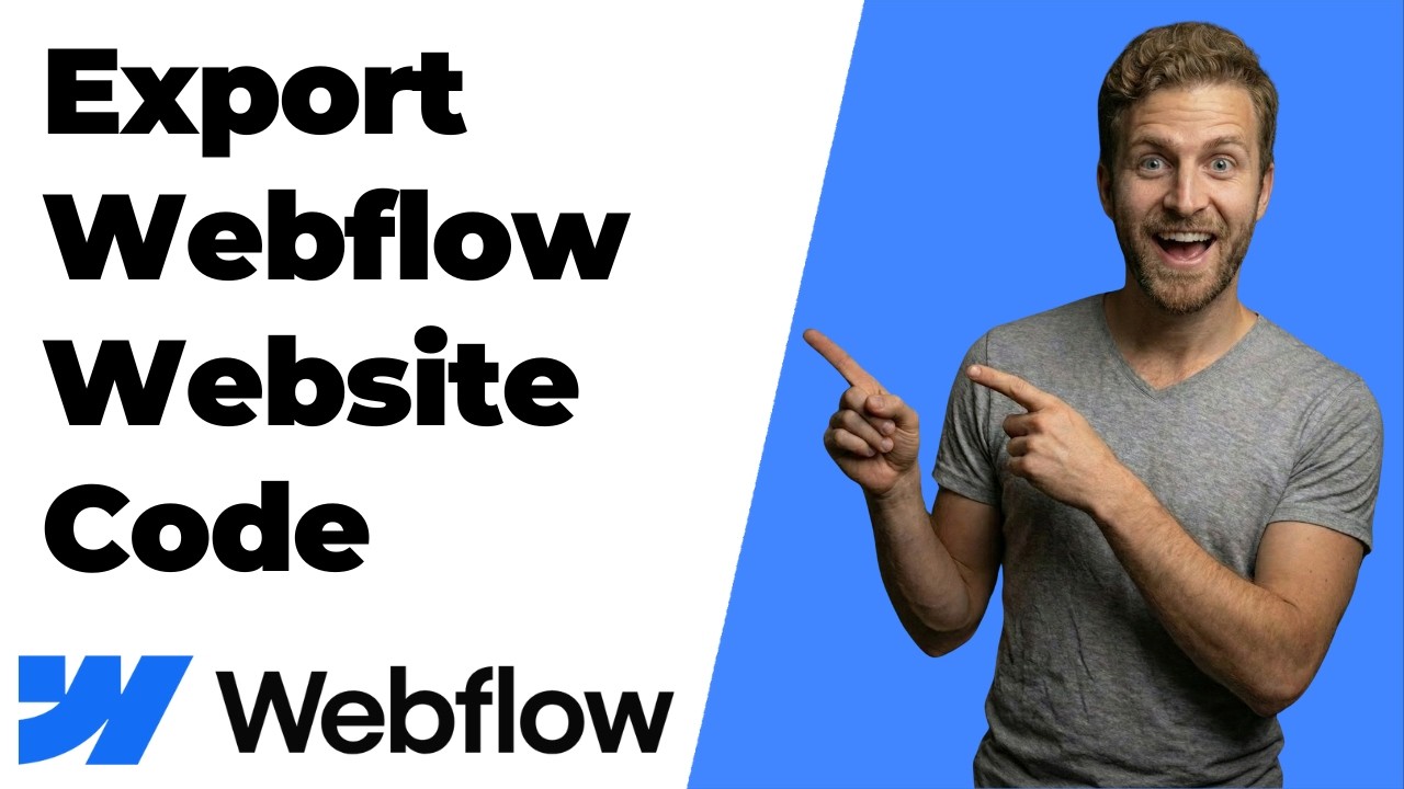 How To Export Webflow Website Code (2026 Easy Guide) - YouTube