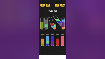 Water sort puzzle level 342