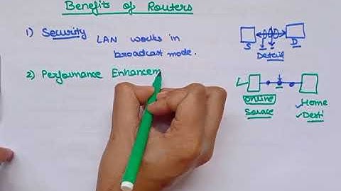 Benefits of Routers|Data communication and computer networks|Lec 40|Ankita Sood
