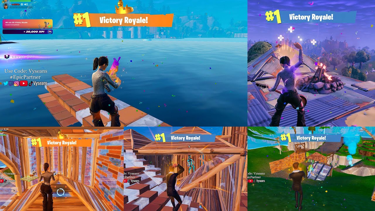 OG Fortnite Chapter 1 Season 5 😎🔥 | 4k Quality