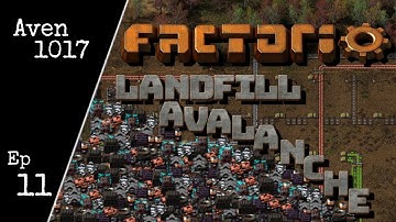 Factorio Landfill Avalanche! Ep 11: Scrap and plastic - MP Coop Gameplay with KatherineOfSky