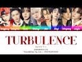ATEEZ - Turbulence(Japanese Version) Colour Coded Lyrics - JPN/ROM/ENG