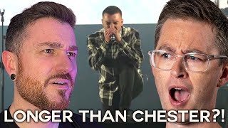 HE GOES LONGER THAN CHESTER?! HYBRID THEORY GIVEN UP (Linkin Park Tribute Band) Reaction with Tim