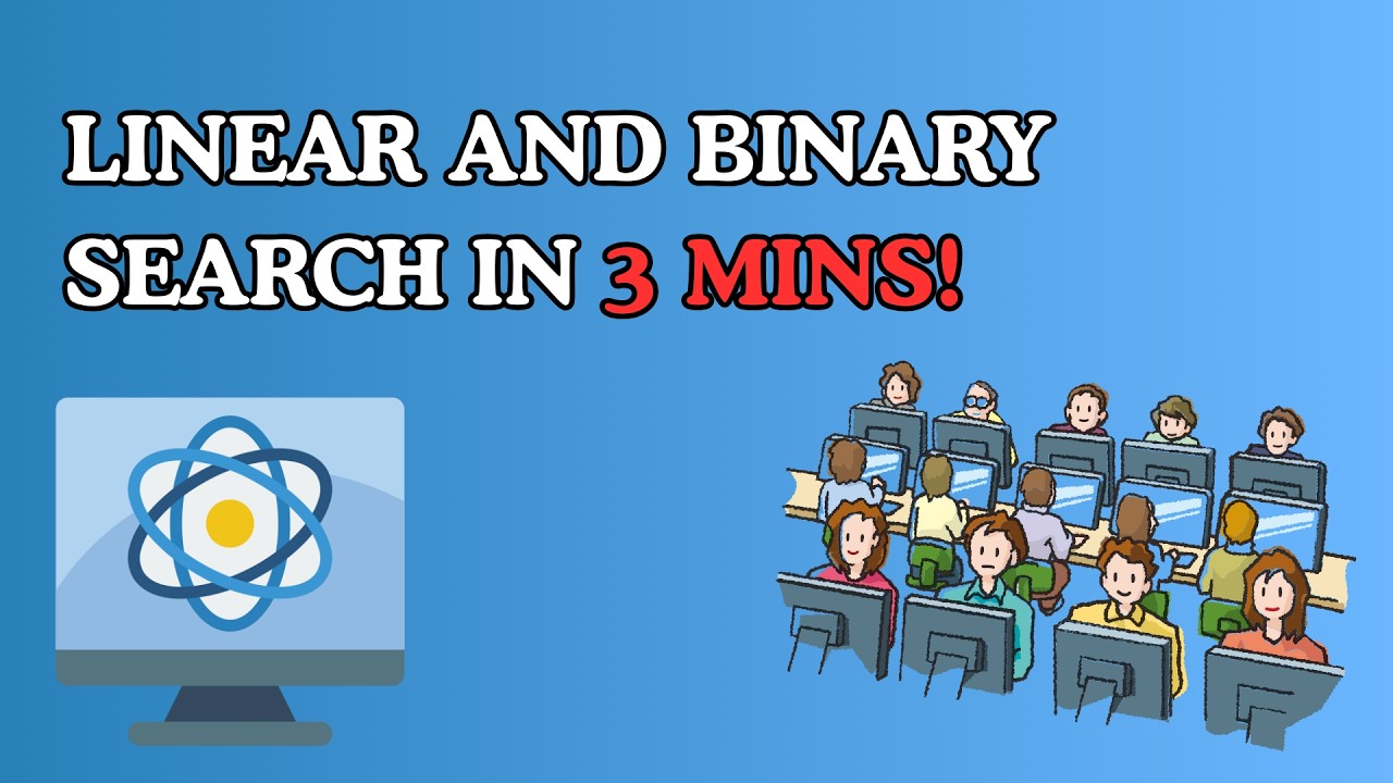 Linear Search vs Binary Search | Best Animated Explanation with Real-Life Examples