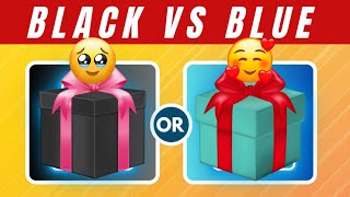 Black Vr Blue 🎁 🎁🔥 || Choose your box Challange 🏆 Good and bad #chooseyourbox #viralvideo