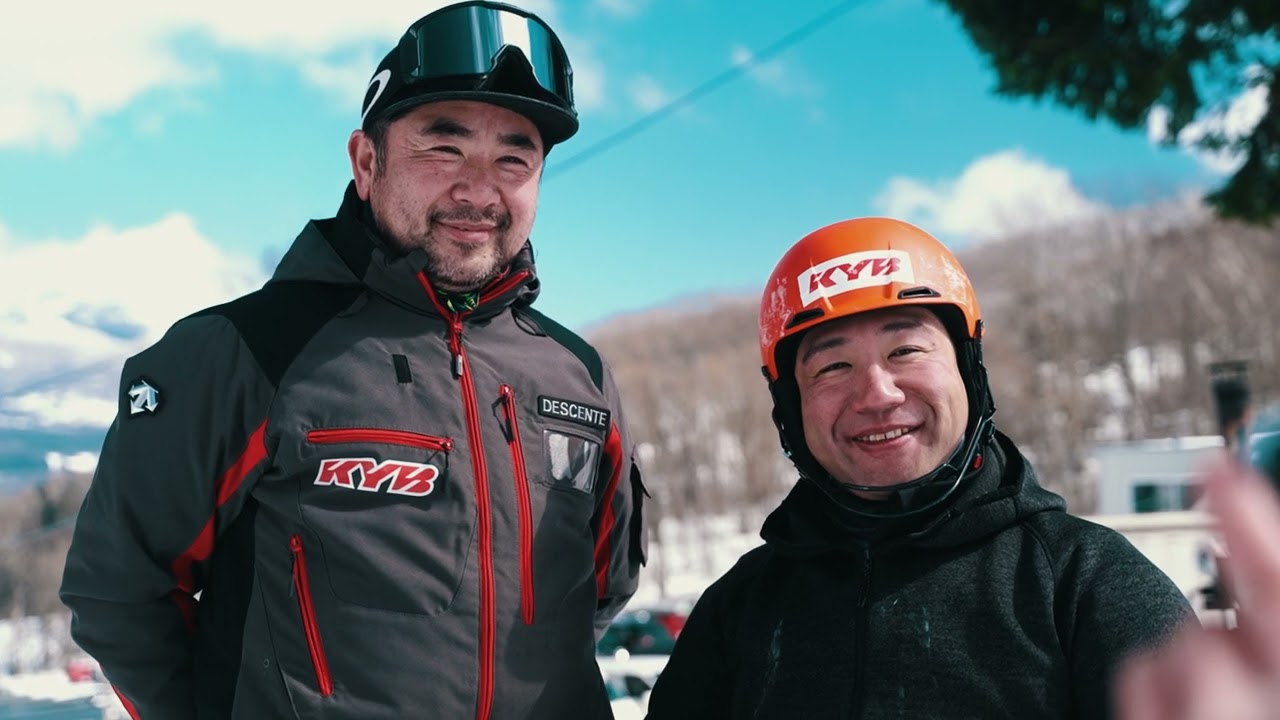 カヤバ × チェアスキー「KAYABA x Chair skie 2023 short ver.」渋谷サイネージ