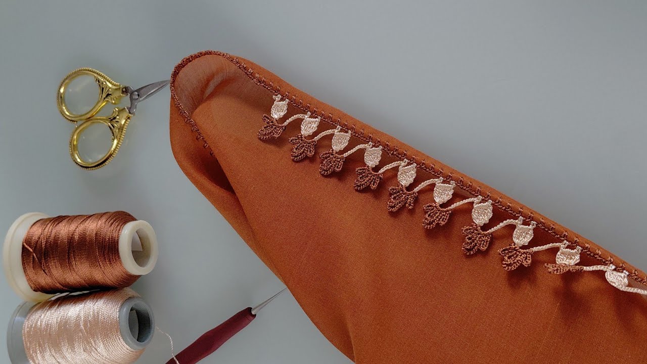 631 - Çıtı Pıtı Tığ Oyası Hem Sıralı Hem Koparmalı Harika Bir Model Daha Sizlerle 