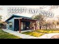 360sqft Ololo Tiny house tour! Minimal tiny house w/ HOT TUB!