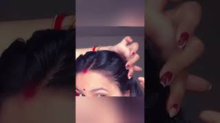 Simple Bridal Hairstyle Tutorial ❤️#hairstyles