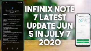 INFINIX NOTE 7 UPDATE NEW 2020