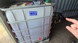 Bitcoin mining hydro cooled container coolant