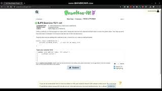 Exercise 16.1 (set) Java Tutorial || Practice-It
