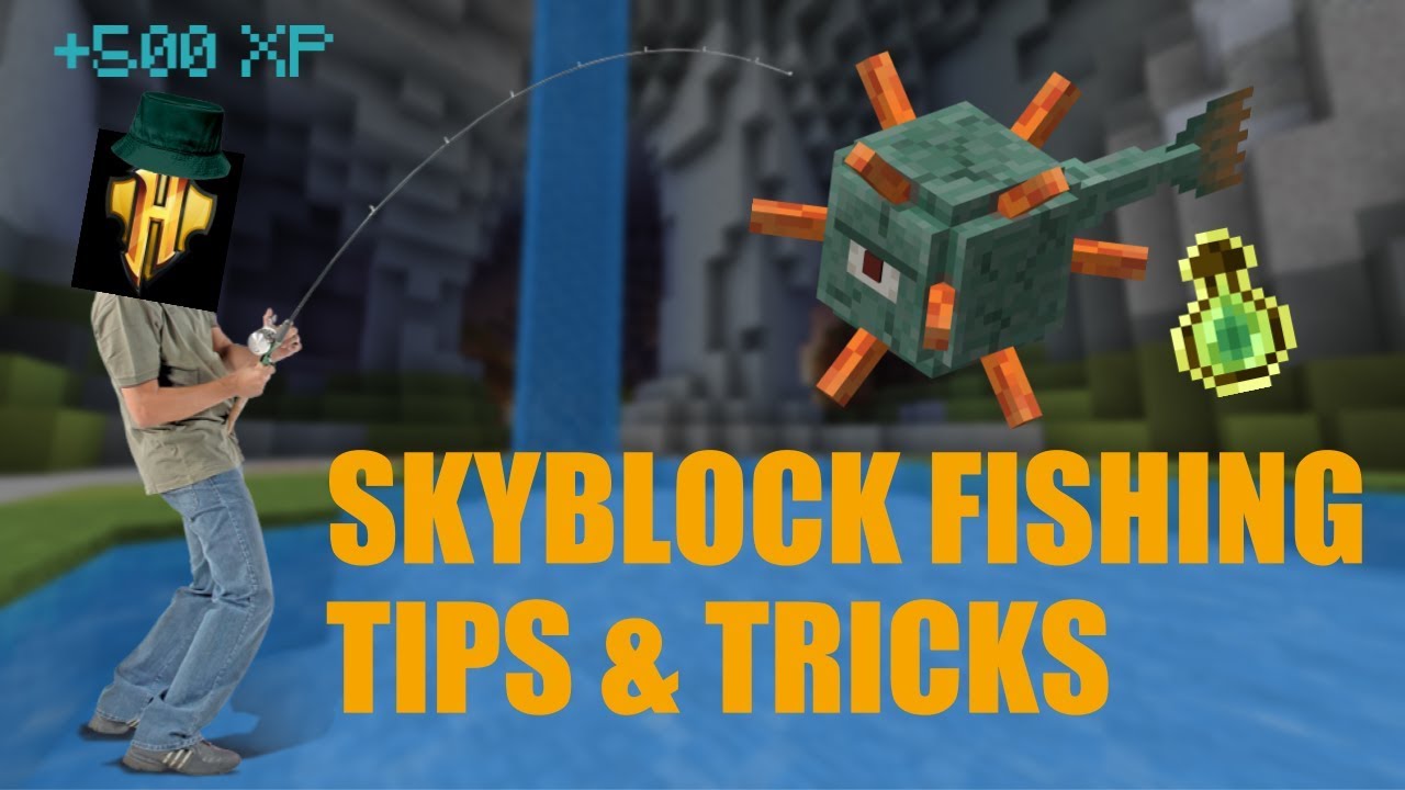 Hypixel Skyblock Fishing Tips and Tricks! FISHING HOBBY