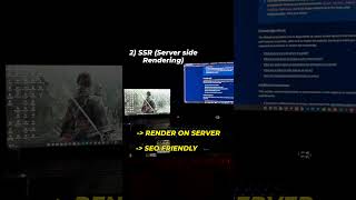 Rendering methods Front-end.CSR , SSR , ISR .. #coding #programming #developer #render #ai #shorts
