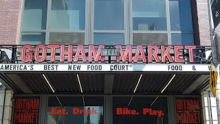 ニューヨークのフードコート / Gotham West Market