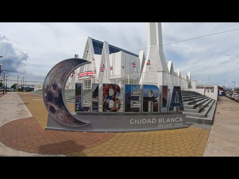 [4K] [60fps] LIBERIA, Costa Rica // Walk This Busy Town Close To The Airport [2023] #tourism