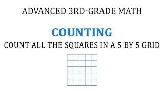 (Counting) How to Count ALL Squares that can be made in a Grid!