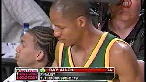 Ray Allen - 2006 NBA 3-Point Shootout (Third Place)