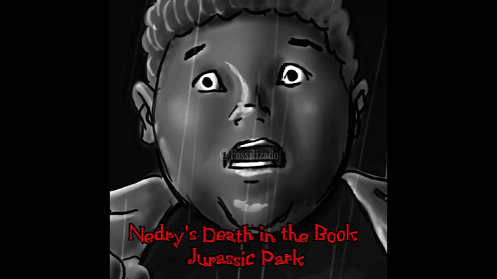 Nedry//Jurassic Park Movie/Book//In Essence//Edit