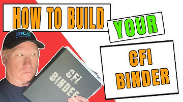 How To Build Your CFI Binder #CFIBinder #FlightInstructor #Aviation