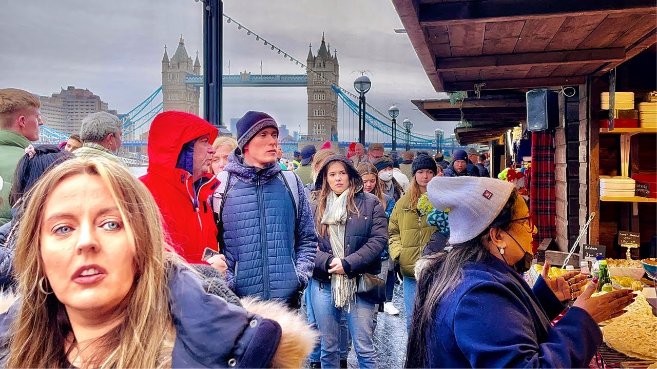 London Christmas Lights 2021 London Tower Bridge Christmas Market