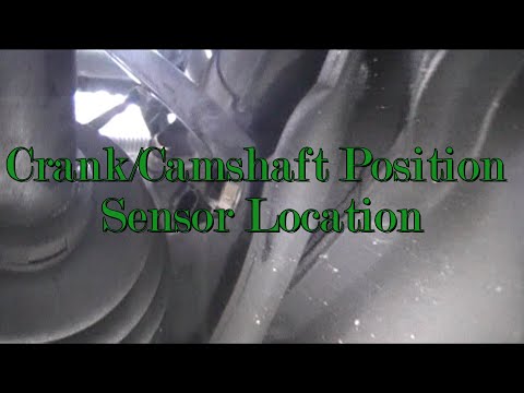 2000-2006 Nissan Sentra CrankShaft, CamShaft Position Sensor, Location and Replacement