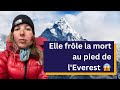 Elle chappe  la mort et atteint le sommet de leverest 8848m