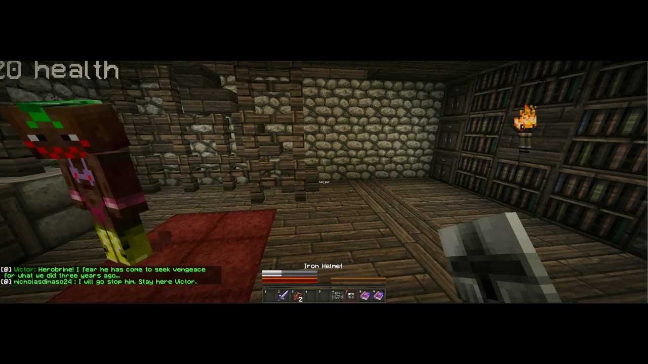 Minecraft Let's Play - Herobrines Return ep. 1 - YouTube