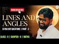 lines and angles 😍| extra hot questions🔥| part - 2 | chapter - 6  #class9thmaths #linesandangles