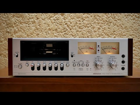 Pioneer CT7 Cassette Deck Audition - YouTube