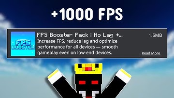 The Best FPS BOOST Mod For MCPE 1.21+ (NO LAG + Smooth Gameplay)