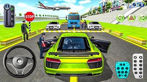 New Red Toyota Supra Car For Parking - 3d Driving Class android game | Ios game