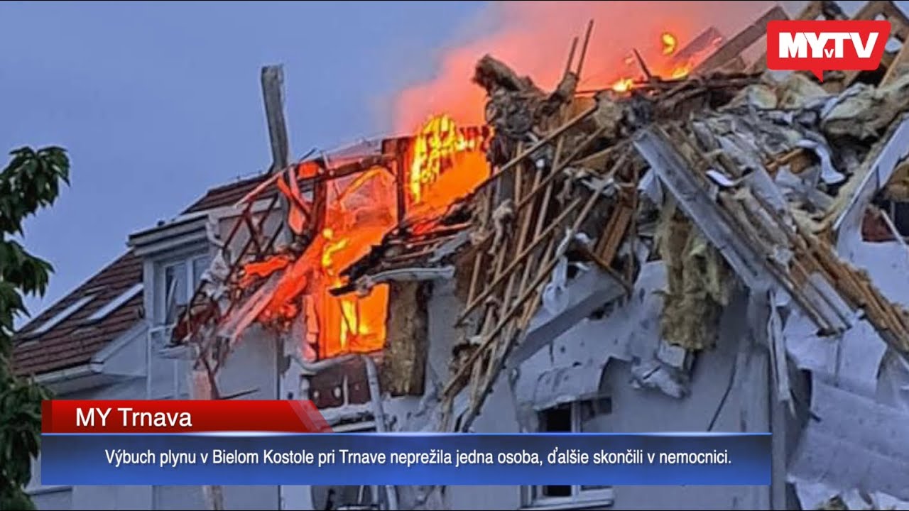 Aktuálne: Výbuch plynu v Bielom Kostole pri Trnave neprežila jedna osoba, ďalšie sú v nemocnici