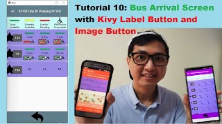 Kivy Mobile App #10 | How to Track Next Bus Arrival Time screenshot 5