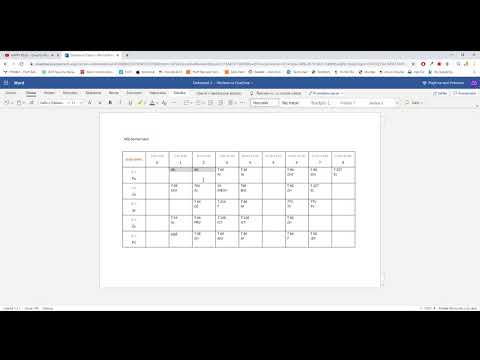 Video: Jak Vytvářet Tabulky V Aplikaci Word