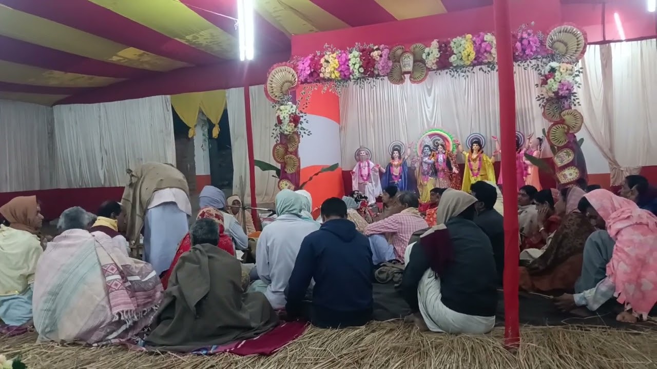 মধুর ভাগবত পাঠ হরে কৃষ্ণের নাম মহানাম সম্পন্ন করা গ্রামের নারায়ণপুর৩২ প্রহর মহানাম যজ্ঞ #support 