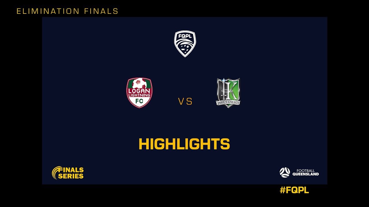 football score FQPL Elimination Final - Logan Lightning vs. Ipswich Knights Highlights