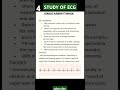 Study of ECG #ECG #CARDIOLOGIST #heart #chest