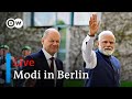 LIVE: Indian PM Modi in Berlin for talks with German Chancellor Scholz | DW News