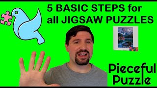 How to do a Jigsaw Puzzle - 5 Basic Steps
