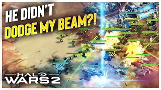 He didn't even try to move out of the BEAM!? Halo Wars 2