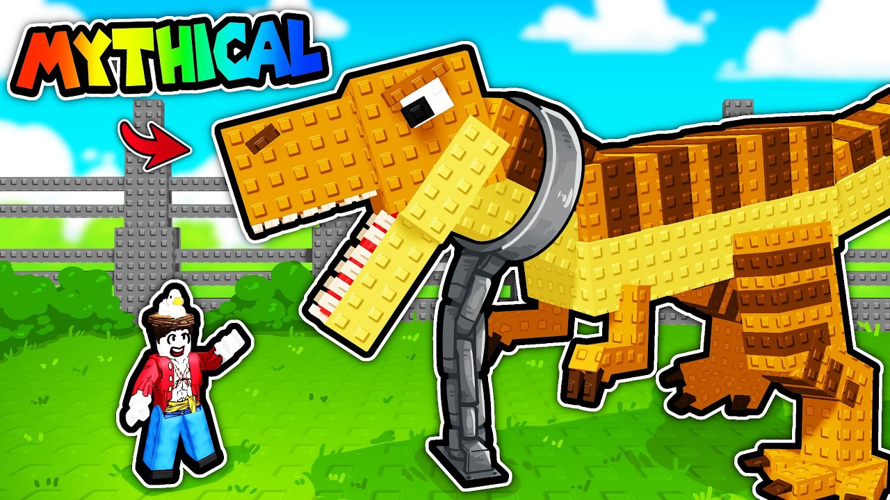 I tamed the RAREST Dinosaurs In Roblox