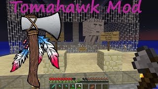 Tomahawk Mod Showcase - New Tomahawks For Minecraft 1.7