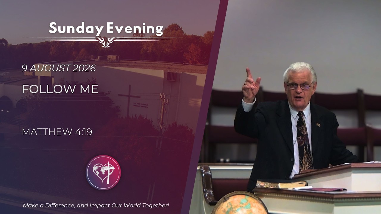 Follow Me - 9 August 2026 - Sunday Evening - CBC Service