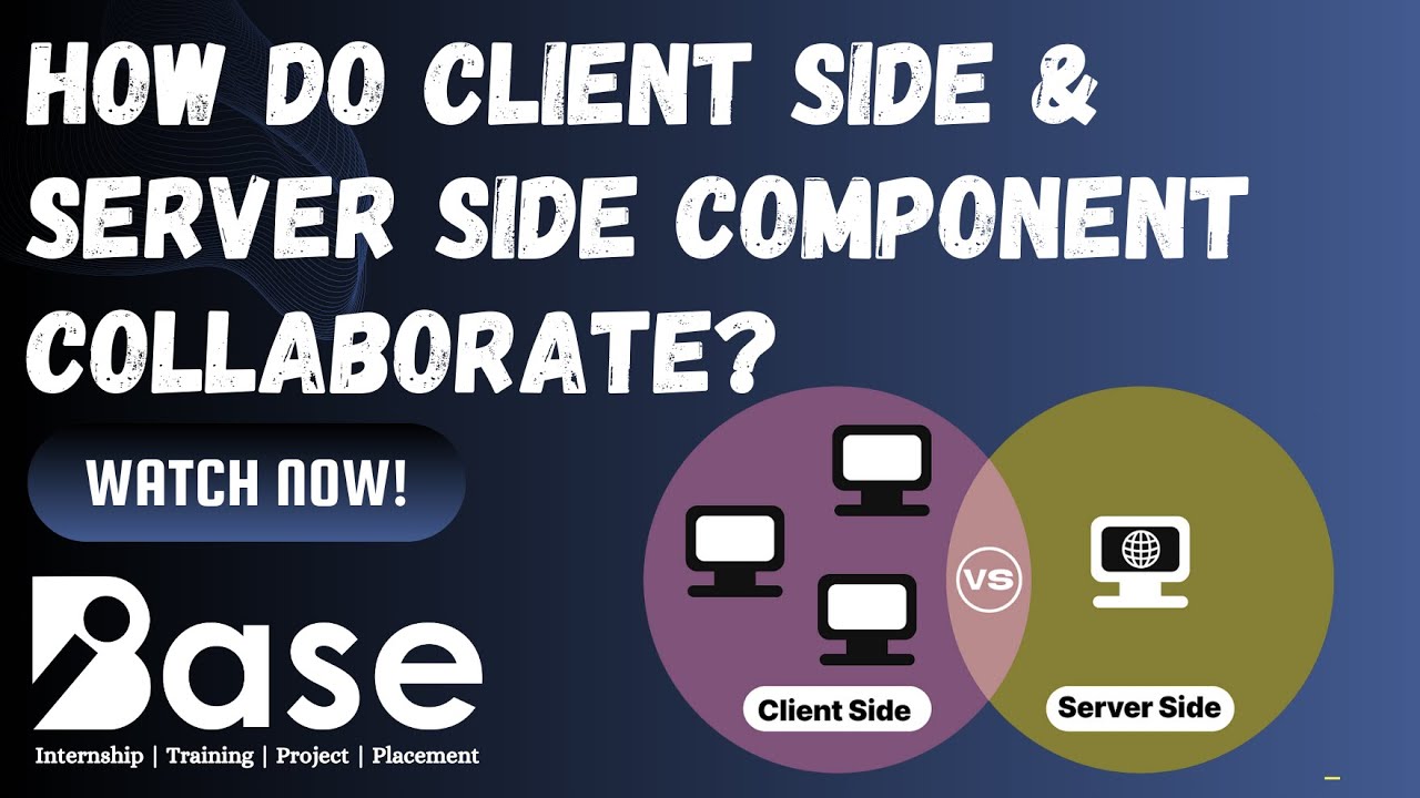 How Do Client side & Server side Component Collaborate ? - YouTube