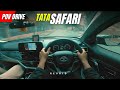 Tata safari pov drive  tata safari review 2024  asmr  tata safari 2022  revkid